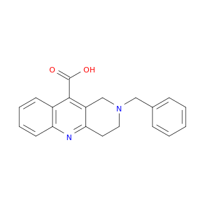 2-苄基-1,2,3,4-四氢苯并[B]-(口+奈)啶-10-羧酸