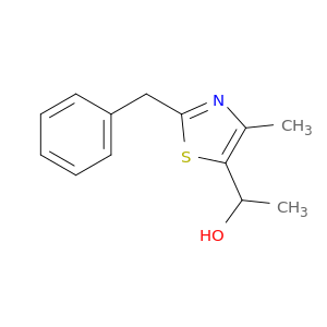 1-(2-benzyl-4-methyl-1,3-thiazol-5-yl)ethan-1-ol