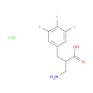 3-Amino-2-[(3,4,5-trifluorophenyl)methyl]propanoic acid Hydrochloride