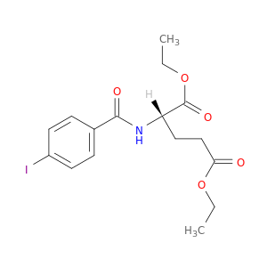 L-Glutamic acid, N-(4-iodobenzoyl)-, diethyl ester