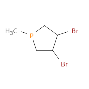 Phospholane, 3,4-dibromo-1-methyl-