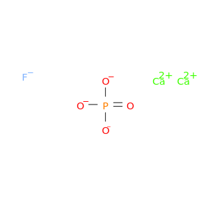 calcium fluoride phosphate(2:1:1)