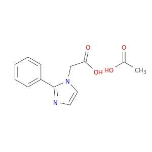 (2-Phenyl-1H-imidazol-1-yl)acetic acid acetate