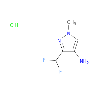3-(二氟甲基)-1-甲基-1H-吡唑-4-胺盐酸盐