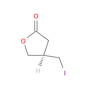 2(3H)-Furanone, dihydro-4-(iodomethyl)-, (R)-