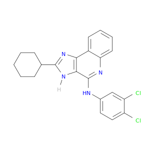 N-(3,4-二氯苯基)-2-环己基-1H-咪唑并[4,5-c]喹啉-4-胺