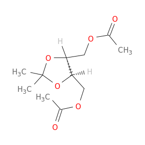 1,3-Dioxolane-4,5-dimethanol, 2,2-dimethyl-, diacetate, cis-