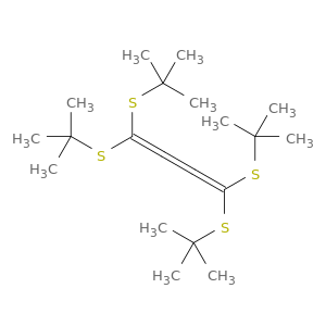 1,2,3-Butatriene, 1,1,4,4-tetrakis[(1,1-dimethylethyl)thio]-