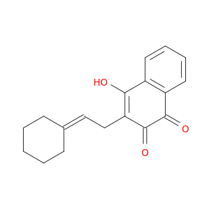 3-(2-cyclohexylideneethyl)-4-hydroxynaphthalene-1,2-dione