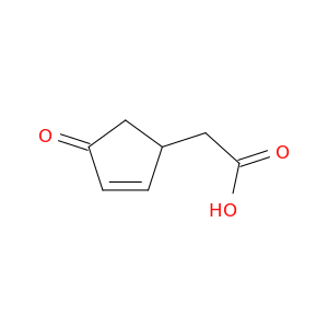 2-Cyclopentene-1-acetic acid, 4-oxo-
