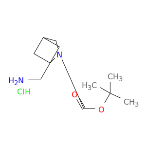 tert-Butyl 1-(Aminomethyl)-2-azabicyclo[2.1.1]hexane-2-carboxylate Hydrochloride