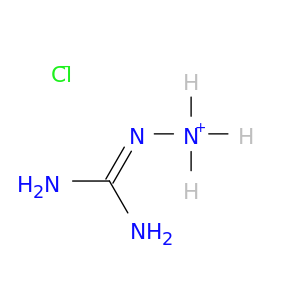 (DIAMINOMETHYLIDENEAMINO)AZANIUM CHLORIDE