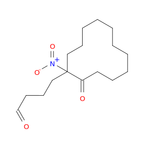Cyclododecanebutanal, 1-nitro-2-oxo-