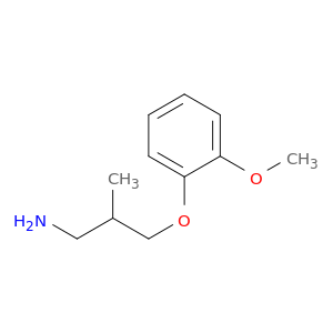 1-(3-Amino-2-methylpropoxy)-2-methoxybenzene
