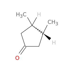 (3R,4S)-3,4-二甲基环戊烷-1-酮