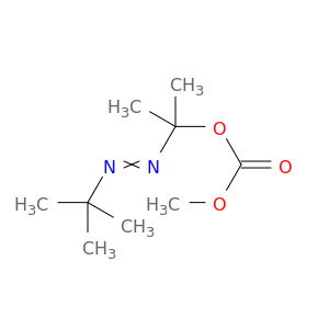 Carbonic acid, 1-[(1,1-dimethylethyl)azo]-1-methylethyl methyl ester
