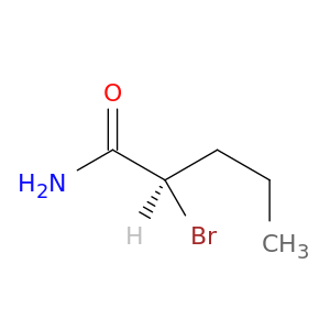 Pentanamide, 2-bromo-, (R)-