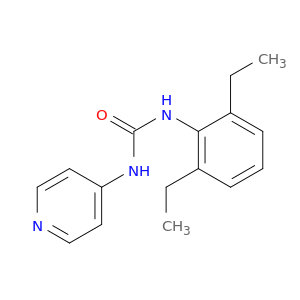 Urea, N-(2,6-diethylphenyl)-N'-4-pyridinyl-