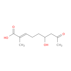 2-Nonenoic acid, 6-hydroxy-2-methyl-8-oxo-, (E)-