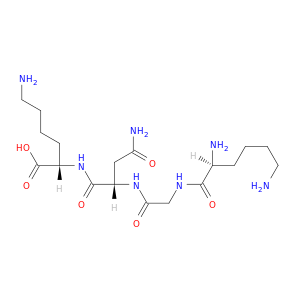 L-Lysine, L-lysylglycyl-L-asparaginyl-
