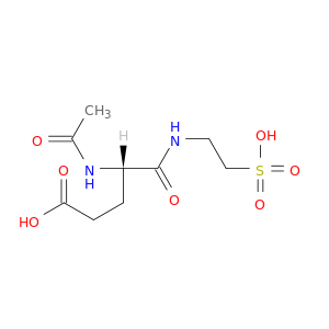 Pentanoic acid, 4-(acetylamino)-5-oxo-5-[(2-sulfoethyl)amino]-, (S)-