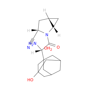 (1S,3S,5S)-2-[(2S)-2-氨基-2-(3-羟基三环[3.3.1.1 3,7]癸-1-基)乙酰基]-2-氮杂双环[3.1.0]己烷-3-甲腈水合物