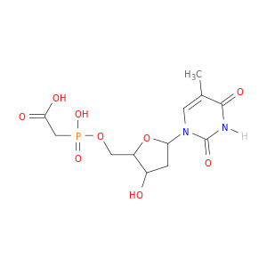 {HYDROXY-[3-HYDROXY-5-(5-METHYL-2,4-DIOXO-3,4-DIHYDRO-2H-PYRIMIDIN-1-YL)-TETRAHYDRO-FURAN-2-YLMETHOXY]-PHOSPHORYL}-ACETIC ACID