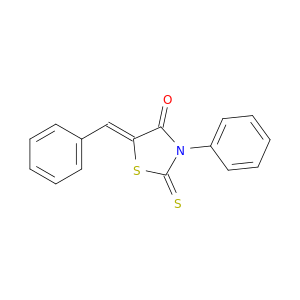 4-Thiazolidinone, 3-phenyl-5-(phenylmethylene)-2-thioxo-, (5Z)-