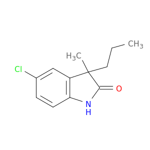 2H-Indol-2-one, 5-chloro-1,3-dihydro-3-methyl-3-propyl-