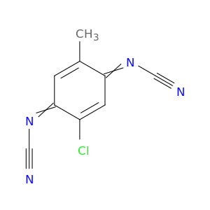 Cyanamide, (2-chloro-5-methyl-2,5-cyclohexadiene-1,4-diylidene)bis-
