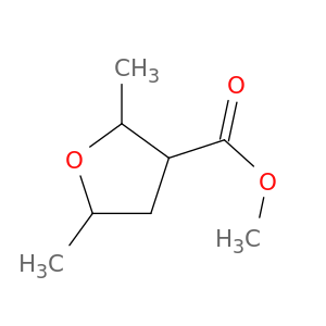 3-Furancarboxylic acid, tetrahydro-2,5-dimethyl-, methyl ester