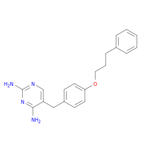 2,4-Pyrimidinediamine, 5-[[4-(3-phenylpropoxy)phenyl]methyl]-
