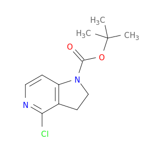 4-氯-2,3-二氢-1H-吡咯并[3,2-c]吡啶-1-甲酸叔丁酯