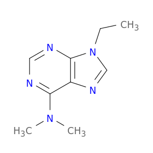 9H-Purin-6-amine, 9-ethyl-N,N-dimethyl-