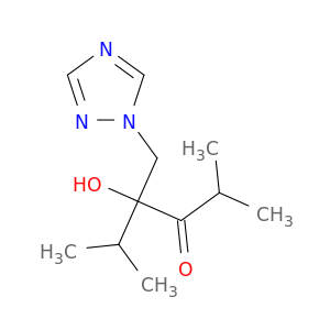 3-Hexanone, 4-hydroxy-2,5-dimethyl-4-(1H-1,2,4-triazol-1-ylmethyl)-