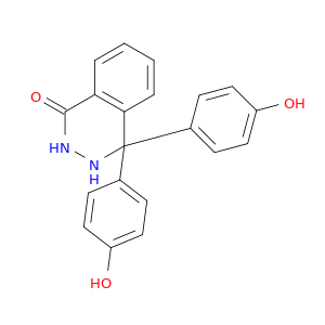 1(2H)-Phthalazinone, 3,4-dihydro-4,4-bis(4-hydroxyphenyl)-
