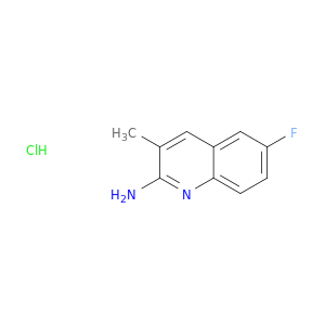 2-Amino-6-fluoro-3-methylquinoline hydrochloride