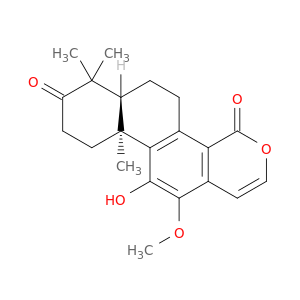 4H-Phenanthro[1,2-c]pyran-4,8(6H)-dione, 5,6a,7,9,10,10a-hexahydro-11-hydroxy-12-methoxy-7,7,10a-trimethyl-, (6aR,10aS)-