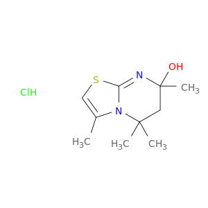 3,5,5,7-tetramethyl-6,7-dihydro-5h-[1,3]thiazolo[3,2-a]pyrimidin-7-ol hydrochloride(1:1)