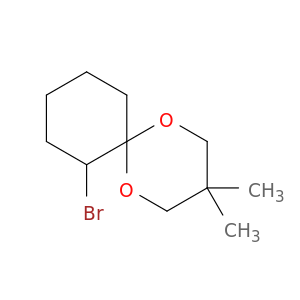 1,5-Dioxaspiro[5.5]undecane, 7-bromo-3,3-dimethyl-