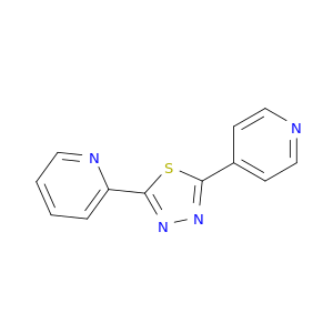 Pyridine, 2-[5-(4-pyridinyl)-1,3,4-thiadiazol-2-yl]-