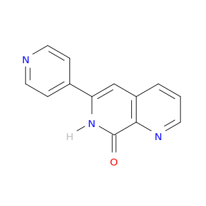 1,7-Naphthyridin-8(7H)-one, 6-(4-pyridinyl)-