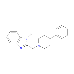 1H-Benzimidazole, 2-[(3,6-dihydro-4-phenyl-1(2H)-pyridinyl)methyl]-