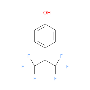 Phenol, 4-[2,2,2-trifluoro-1-(trifluoromethyl)ethyl]-
