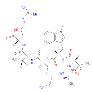 L-Arginine, L-alanyl-L-threonyl-L-tryptophyl-L-lysyl-L-threonyl-