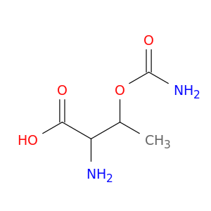 Allothreonine,carbamate, DL- (6CI)