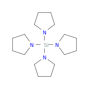 Pyrrolidine, 1,1',1'',1'''-silanetetrayltetrakis-