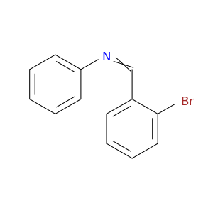 Benzenamine, N-[(2-bromophenyl)methylene]-