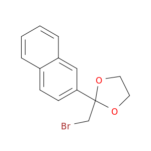 2-(溴甲基)-2-(2-萘基)-1,3-二氧戊烷