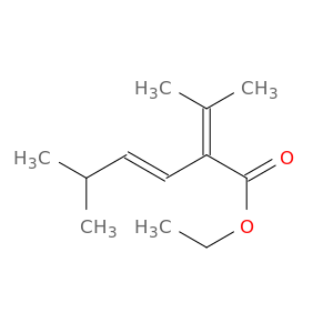 3-Hexenoic acid, 5-methyl-2-(1-methylethylidene)-, ethyl ester, (E)-
